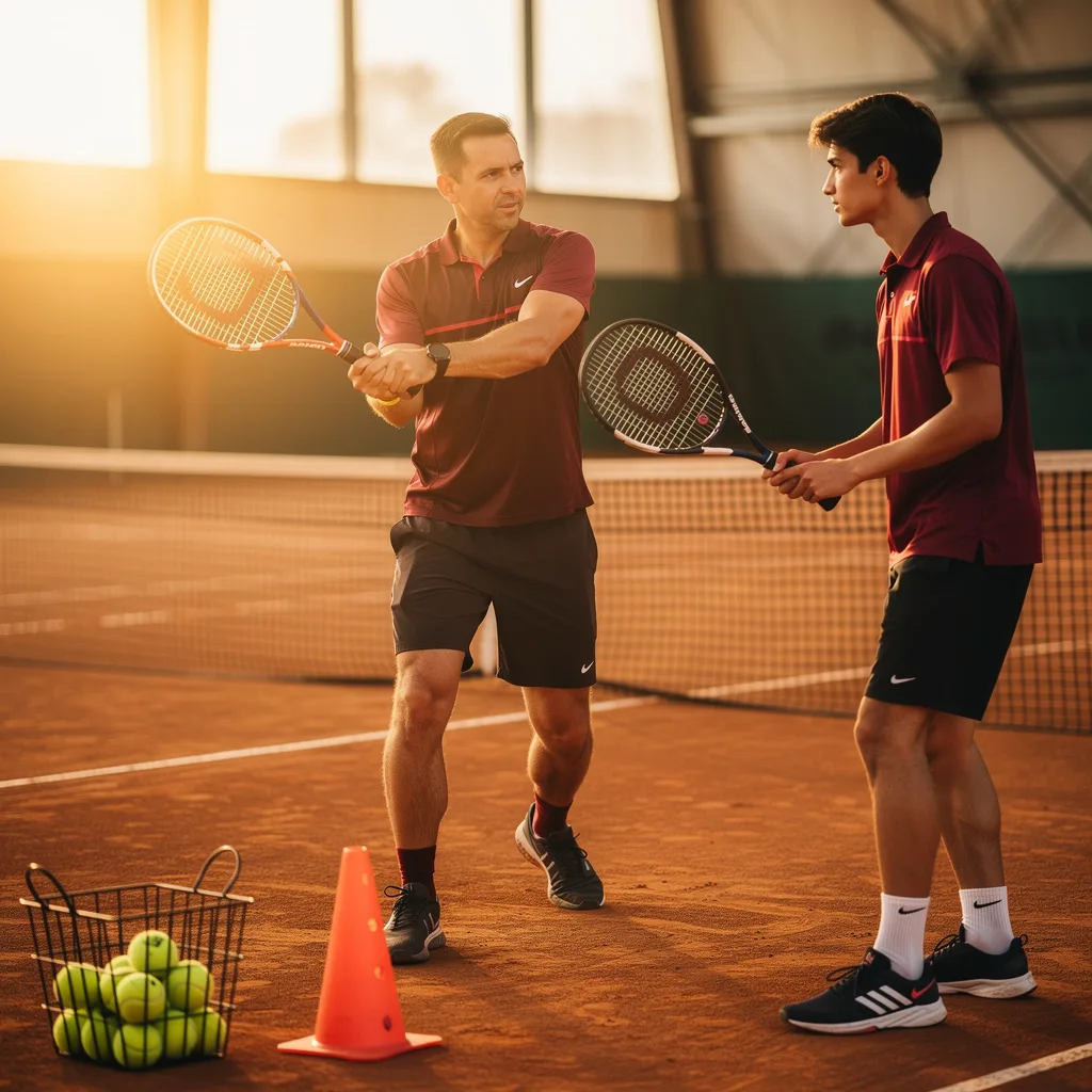 Tennistechnik meistern