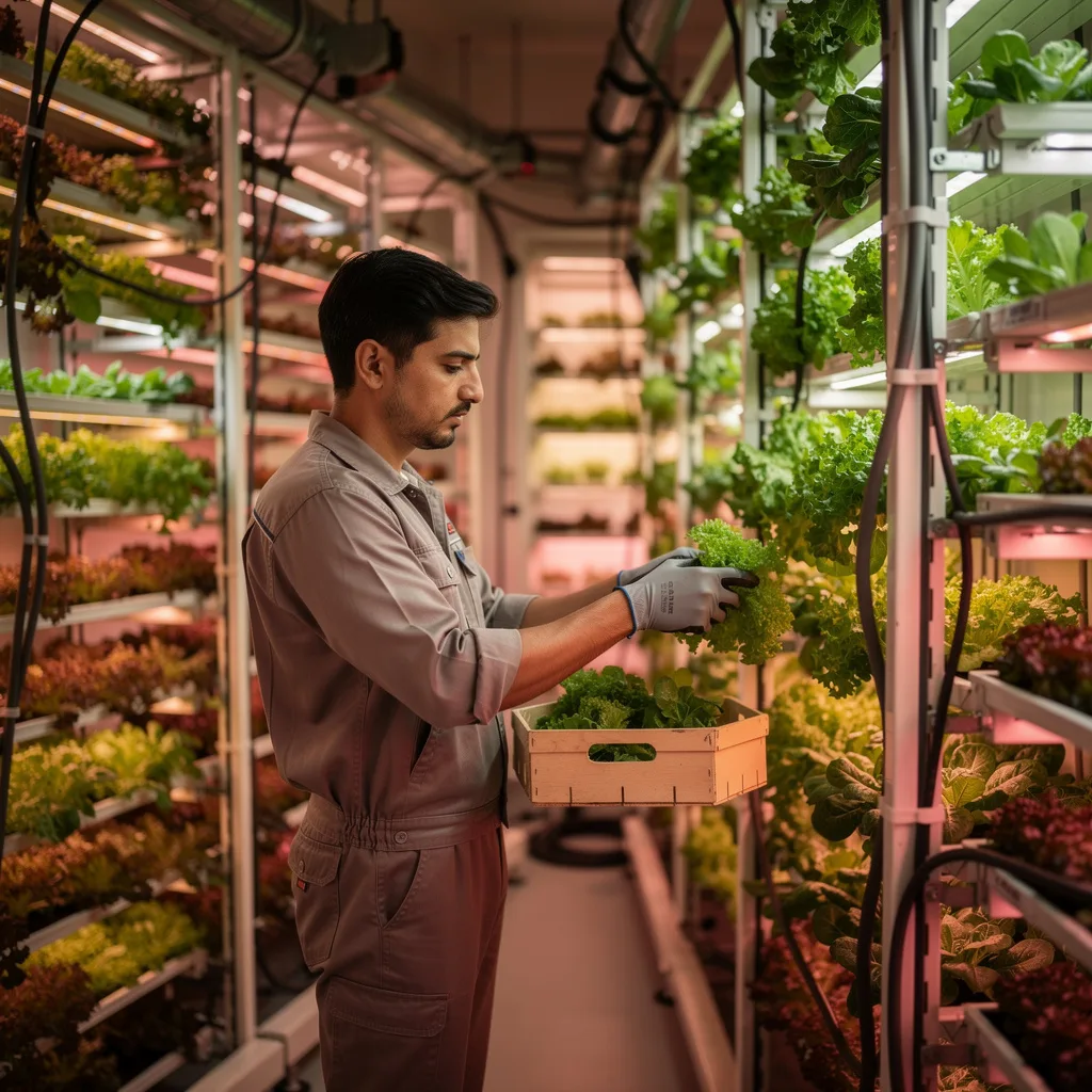 Vertikale Landwirtschaft