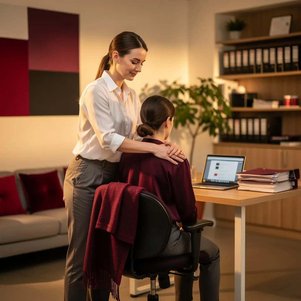 Aufbau einer Chair-Massage-Praxis